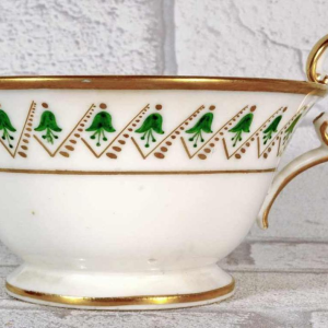 Manufacture de Dagoty et Honoré, Paris porcelain teacup, 19th c