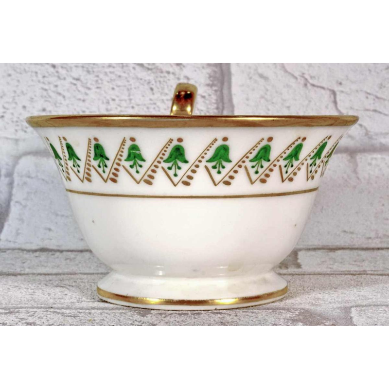 Manufacture de Dagoty et Honoré, tasse à thé en porcelaine de Paris, XIXe s