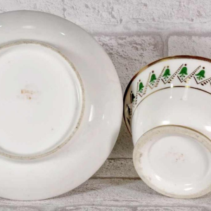 Manufacture de Dagoty et Honoré, tasse à thé en porcelaine de Paris, XIXe s