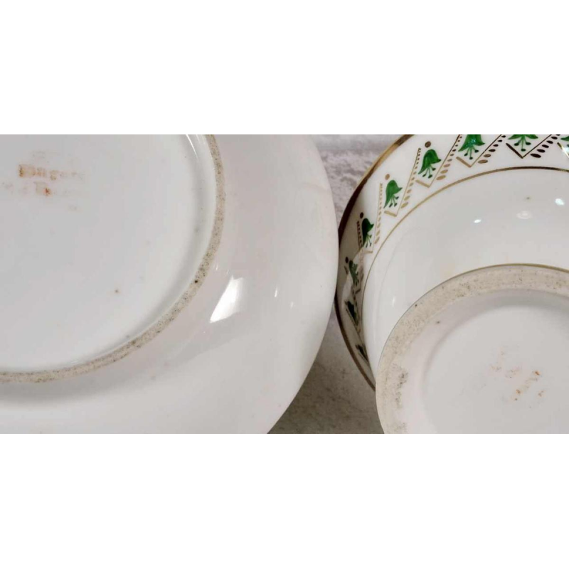 Manufacture de Dagoty et Honoré, Paris porcelain teacup, 19th c