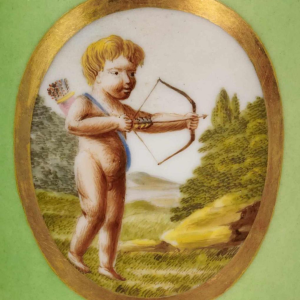 Porcelaine de Paris, cafetière / théière, début XIXe s