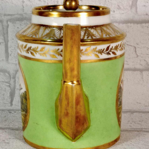 Porcelaine de Paris, cafetière / théière, début XIXe s