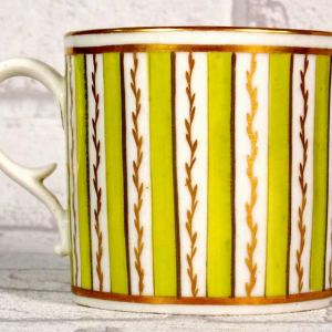 Porcelain PARIS - Manufacture de Pont aux Choux, cup and saucer, 18th c