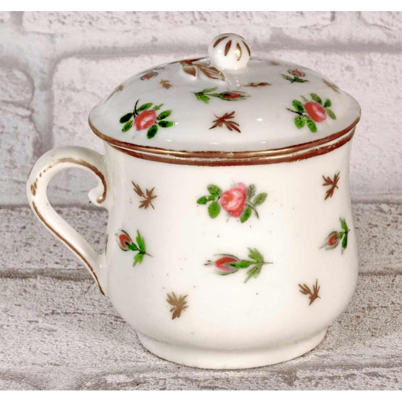 Porcelaine de Paris - Manufacture de Locre, pot à crème ou à Jus, XVIIIe s
