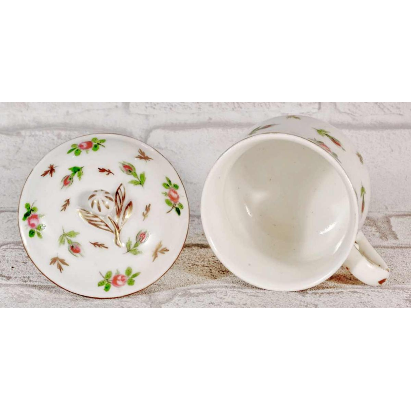 Porcelaine de Paris - Manufacture de Locre, pot à crème ou à Jus, XVIIIe s