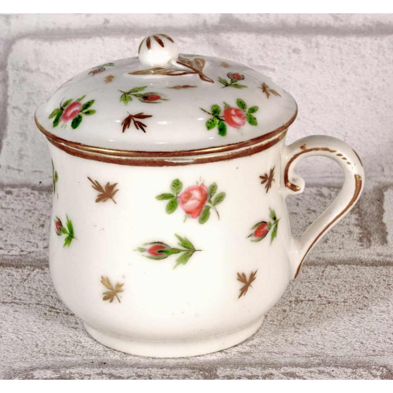 Porcelaine de Paris - Manufacture de Locre, pot à crème ou à Jus, XVIIIe s