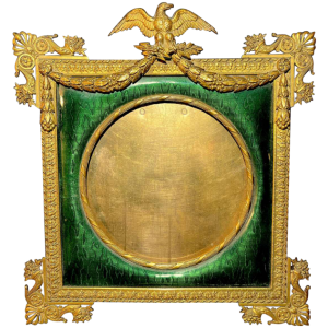 Empire guilloche geëmailleerde fotolijst, keizerlijke adelaar Huis Carl Fabergé