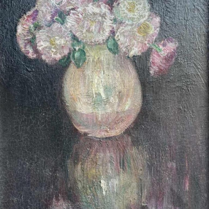 Pierre PAULUS (1881-1959) “Bouquet of flowers” hst 33x23 cm