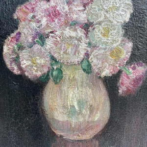 Pierre PAULUS (1881-1959) “Bloemenboeket” hst 33x23 cm