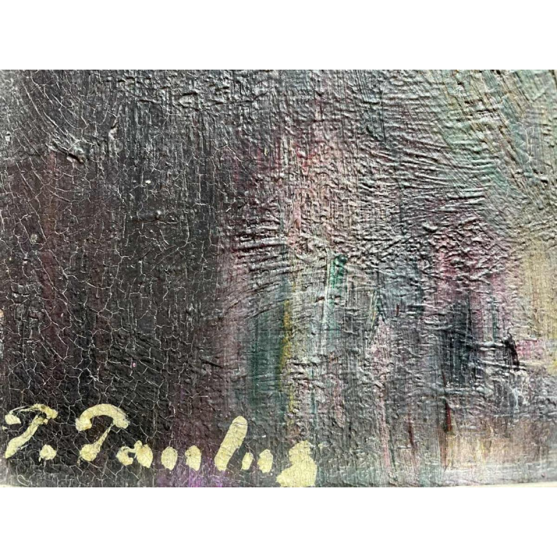 Pierre PAULUS (1881-1959) “Bloemenboeket” hst 33x23 cm