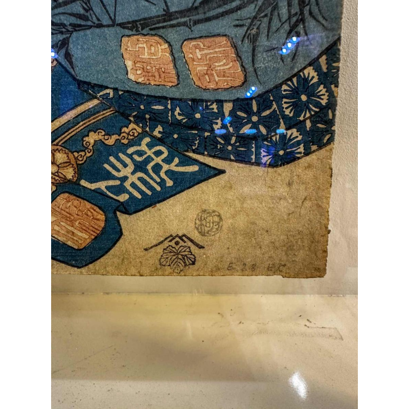 Utagawa Kunisada (Toyokuni III) Japanese print, ca 1830