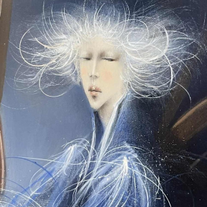 Jean-Claude DRESSE (1946-): « La violoniste et le cheval à bascule »