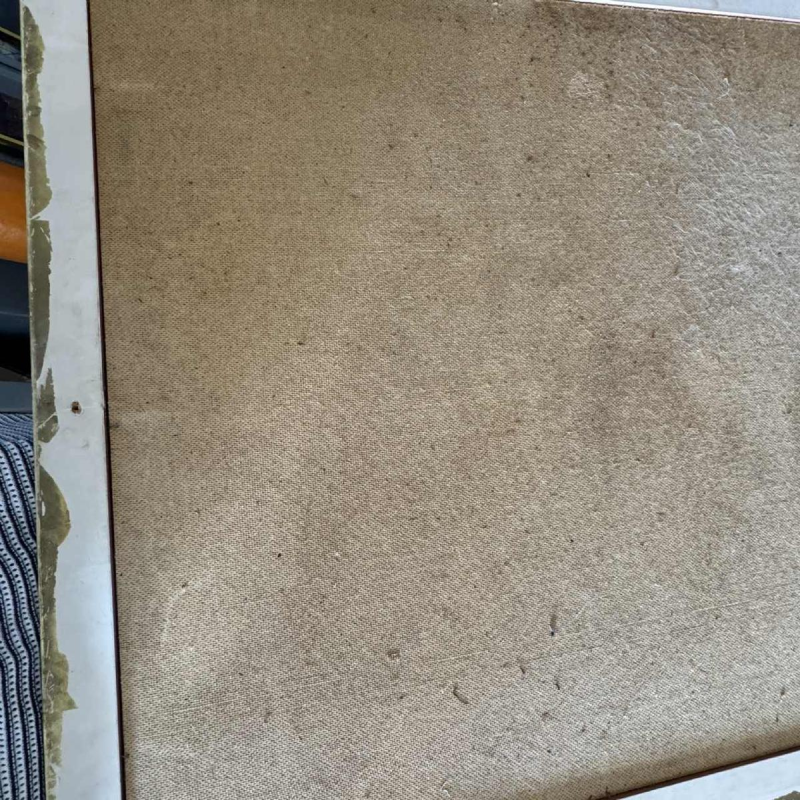 Jean-Claude DRESSE(1946-): « les pommes rouges » peinture