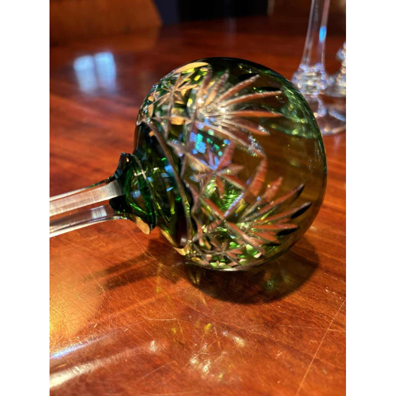 Cristallerie Saint Louis, suite de 10 verres à vin Roemer en cristal, modèle Massenet, XXe s