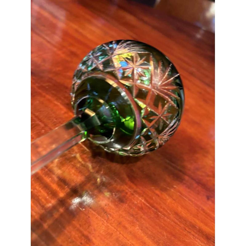 Cristallerie Saint Louis, suite de 10 verres à vin Roemer en cristal, modèle Massenet, XXe s