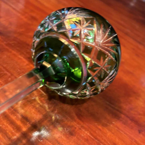 Cristallerie Saint Louis, suite de 10 verres à vin Roemer en cristal, modèle Massenet, XXe s