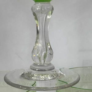 Val Saint Lambert, 8 verres à vin en cristal taillé, vers 1900