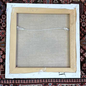 Luis SALAZAR 'Composition abstraite' tableau acrylique sur toile, 2005