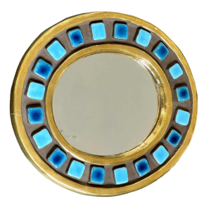Mithé ESPELT (1923-2020) ceramic mirror known as the "Manège".