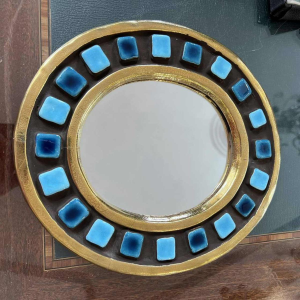 Mithé ESPELT (1923-2020) miroir en céramique dit « Manège »