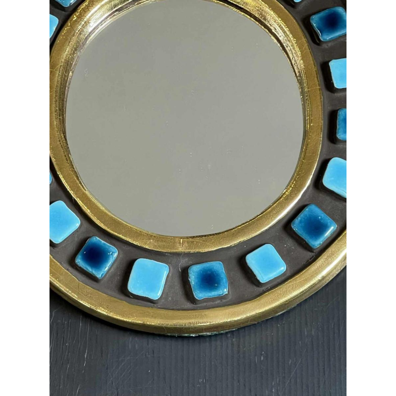 Mithé ESPELT (1923-2020) miroir en céramique dit « Manège »