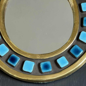 Mithé ESPELT (1923-2020) ceramic mirror known as the "Manège".