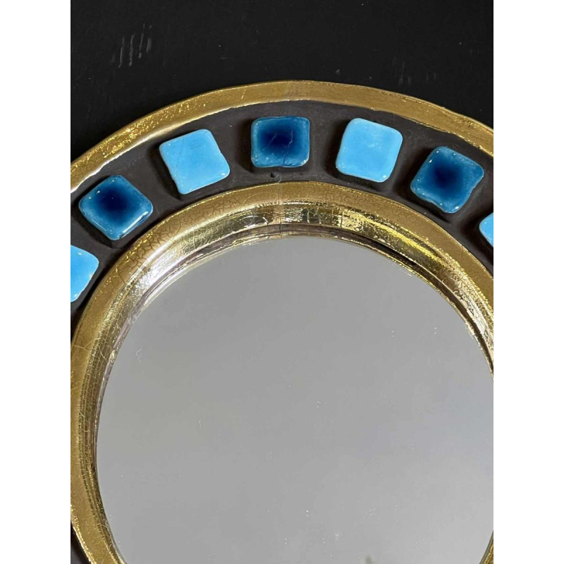 Mithé ESPELT (1923-2020) ceramic mirror known as the "Manège".