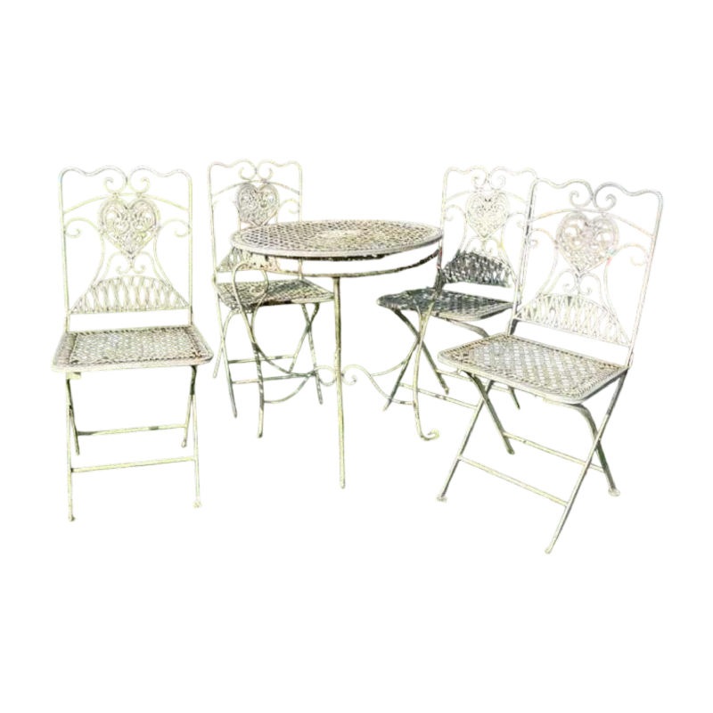 Mobilier / Salon de jardin en fer forgé