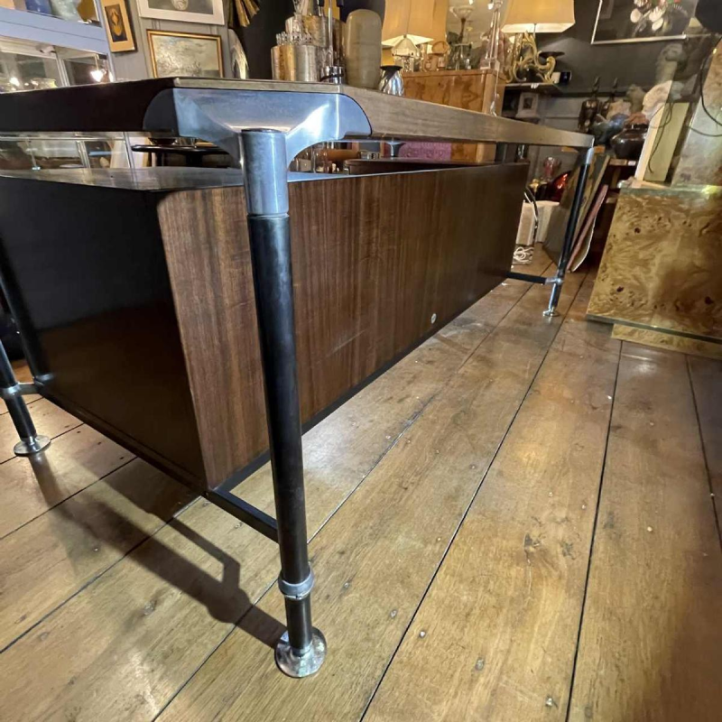 Ico Parisi & Alexandro Ferrari for MIM, double pedestal desk, ca 1960s