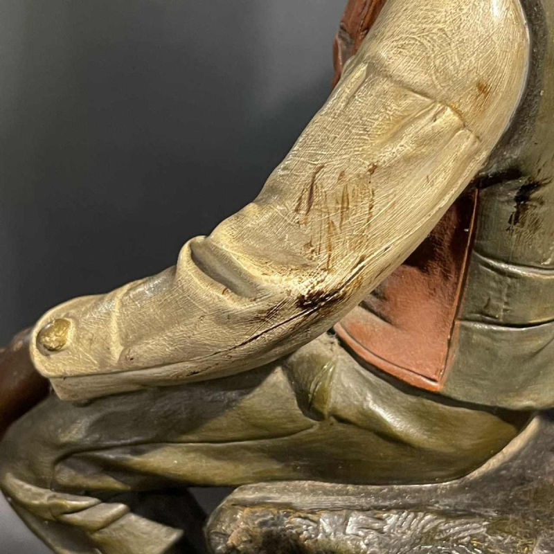 JOHANN MARESCH " afro-american break " Austrian Terracotta N° 6489, ca 1890