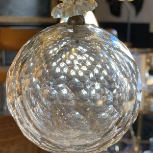 Grand Lustre Cage de style Louis XV Bronze Poignards Cristal, 19ème Napoléon III