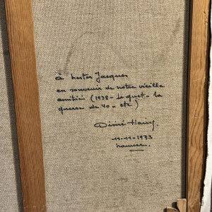 Désiré HAINE ‘Florenville 3 juni 1972’ olieverf op doek