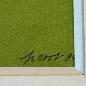 Luc PEROT (1922-1985): Jonge peinzende vrouw.