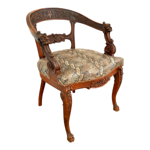 Fauteuil en acajou, 19ème siècle