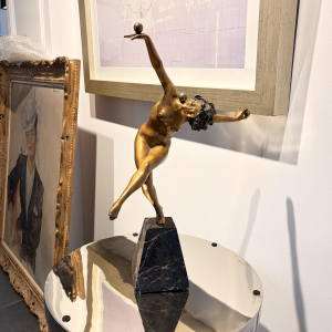 Fauteuil en acajou, 19ème siècle