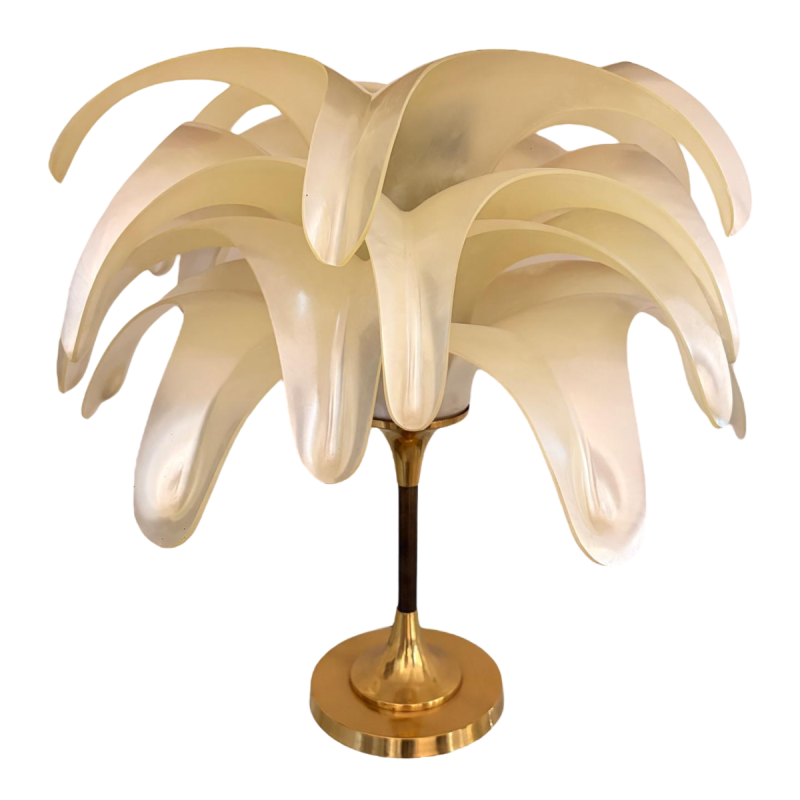 Liane Rougier, Hollywood Regency lamp, 1970s