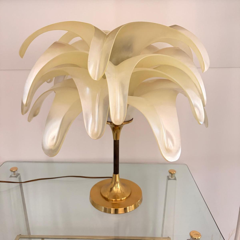 Liane Rougier, Hollywood Regency-lamp, jaren 70