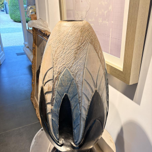 Roger Guérin, Art Deco stoneware vase, 1932