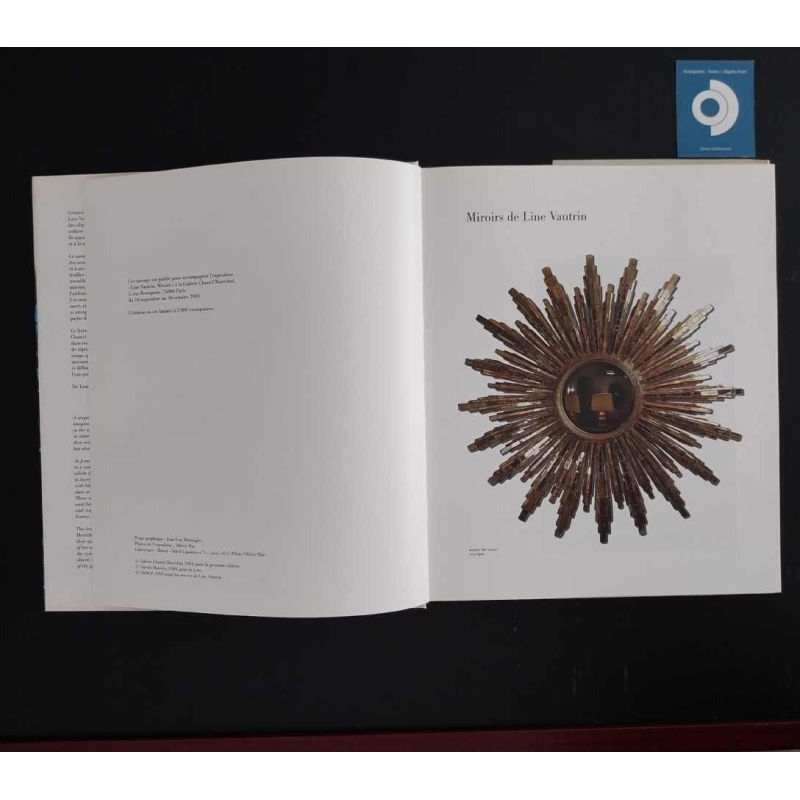 MAURIES P., Line Vautrin Miroirs, France, Galerie Chastel Maréchal, 2004.