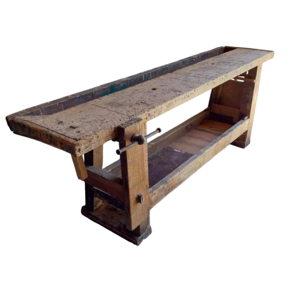 Antique workbench / carpenter's bench, early 20th century