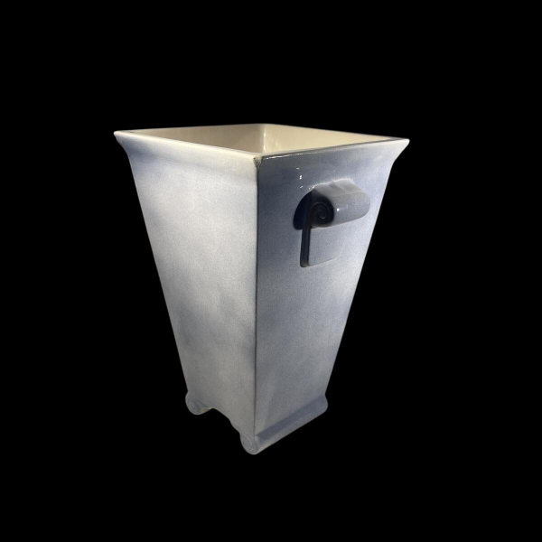 JEAN LUCE pour Villeroy & Boch Luxembourg, vase Art Déco en céramique à anses, ca 1930