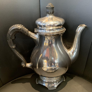 3 pieces of a coffee or tea service, danish silver August THOMSEN