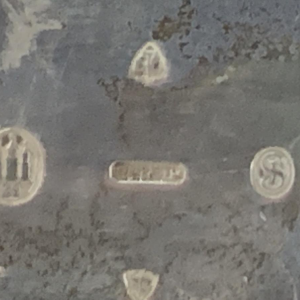 3 pièces de service à café ou thé argent massif danois August THOMSEN