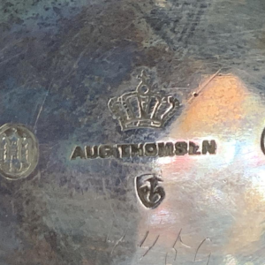 3 pièces de service à café ou thé argent massif danois August THOMSEN