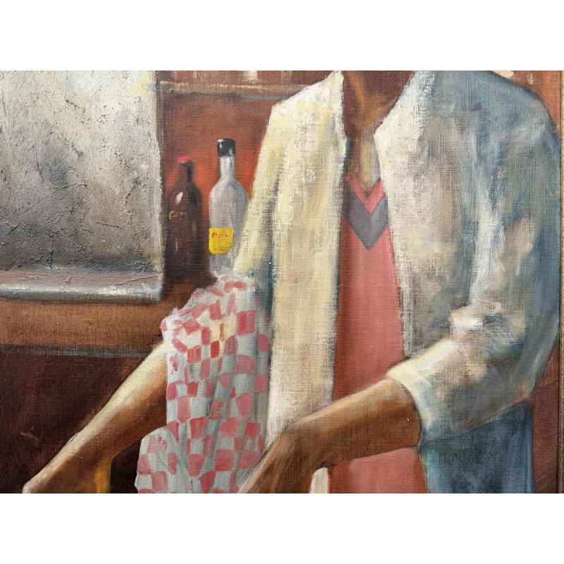 Christian HOCQUET (1935-2014) : « Gigi au bar »