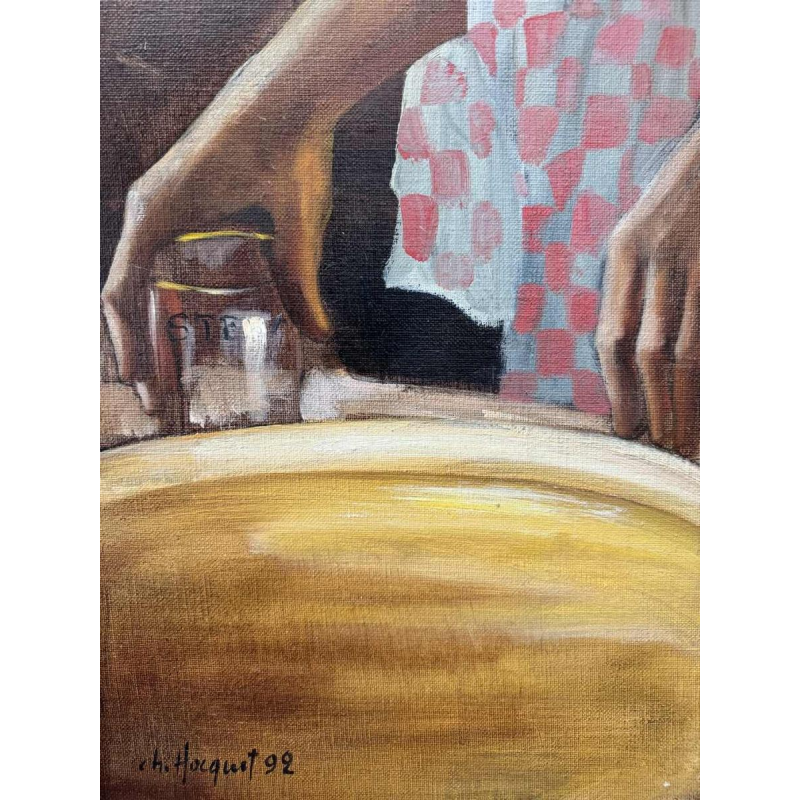 Christian HOCQUET (1935-2014): : «Gigi aan de bar »