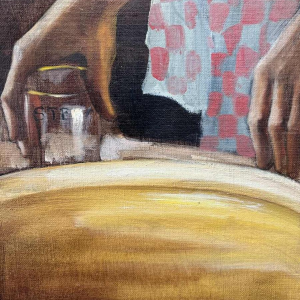 Christian HOCQUET (1935-2014): «Gigi at the bar »