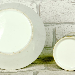 Porcelaine de Paris, tasse et sa soucoupe, fin XVIIIe