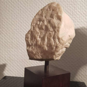 De godin Minerva marmeren hoofd sculptuur, Romeinse periode