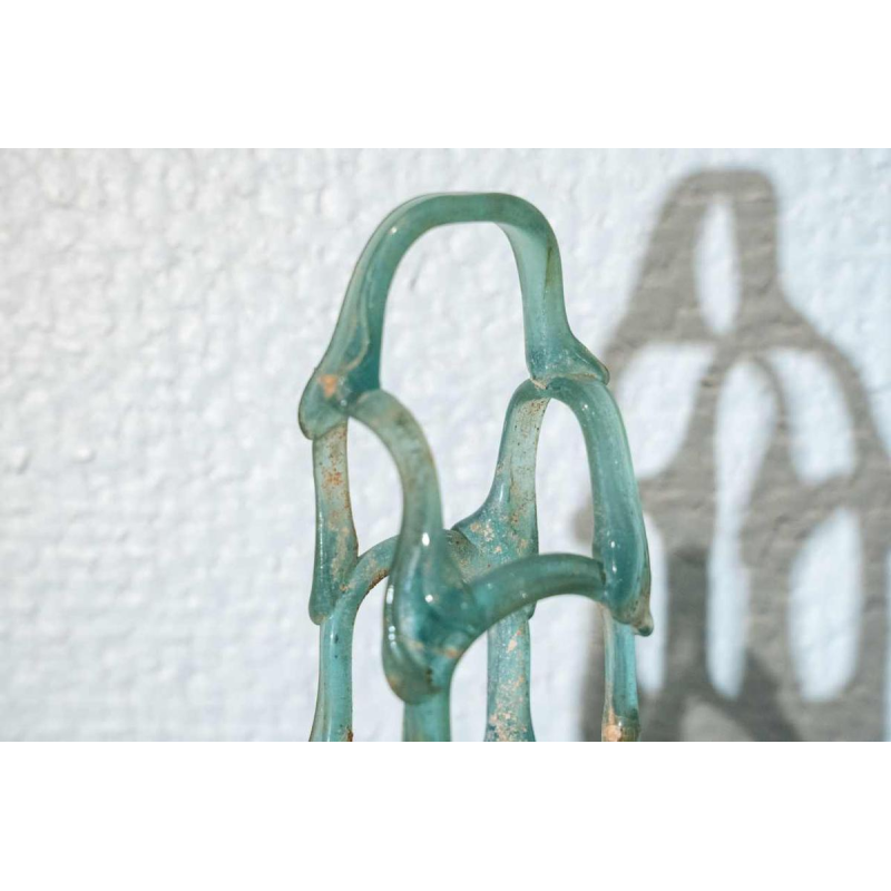 Verre romain en forme de panier. Bas-Empire romain, IVᵉ – Vᵉ siècle apr. J.-C.